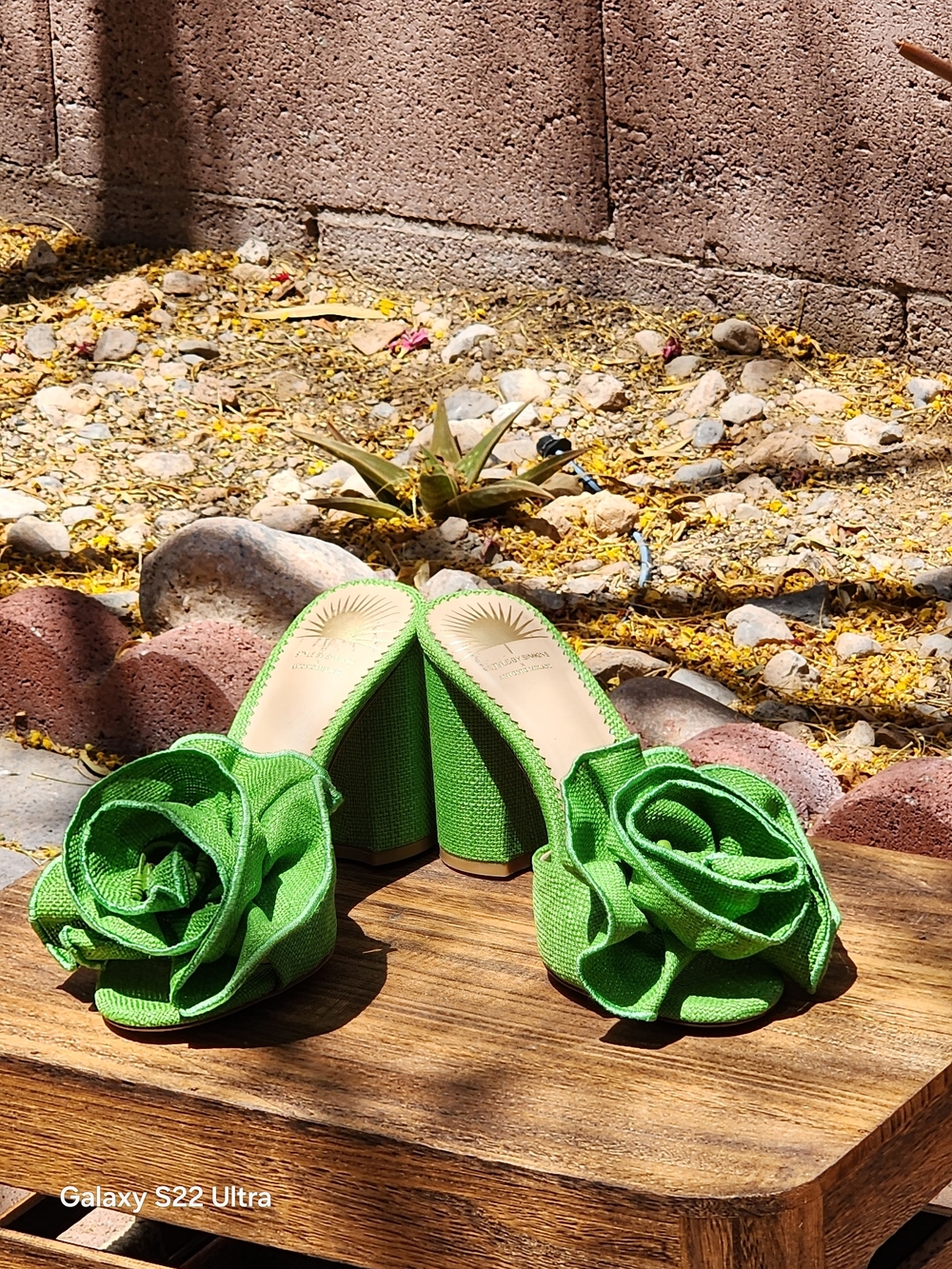 Antonio Melani x Style by Simkins Blake Flowered Ruffle Dress Slide Sandals - Picture 9 of 11